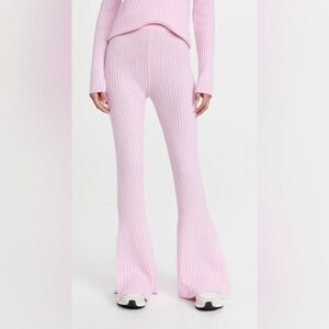 Something Navy Ribbed Knit Pants XS